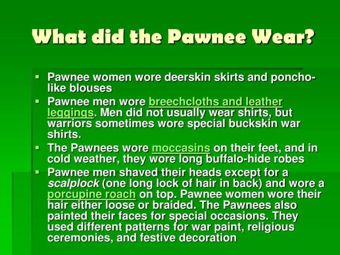 Pawnee nations native explore american clothing wore men ppt powerpoint presentation slideserve