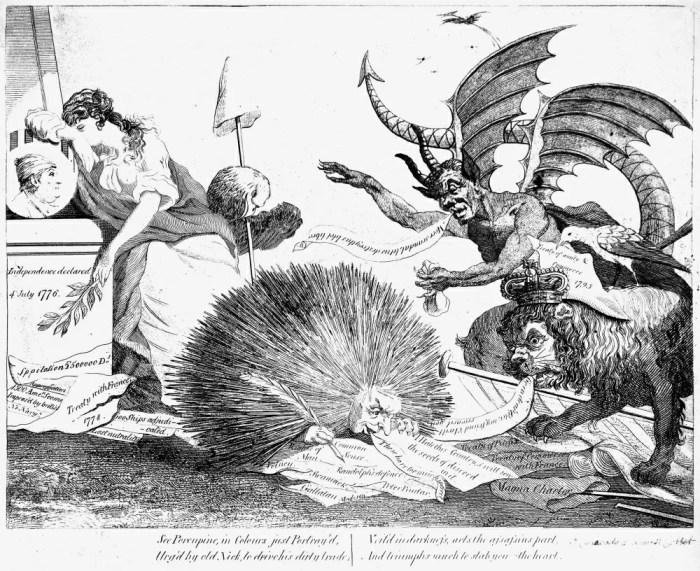 Federalist anti federalist political cartoons